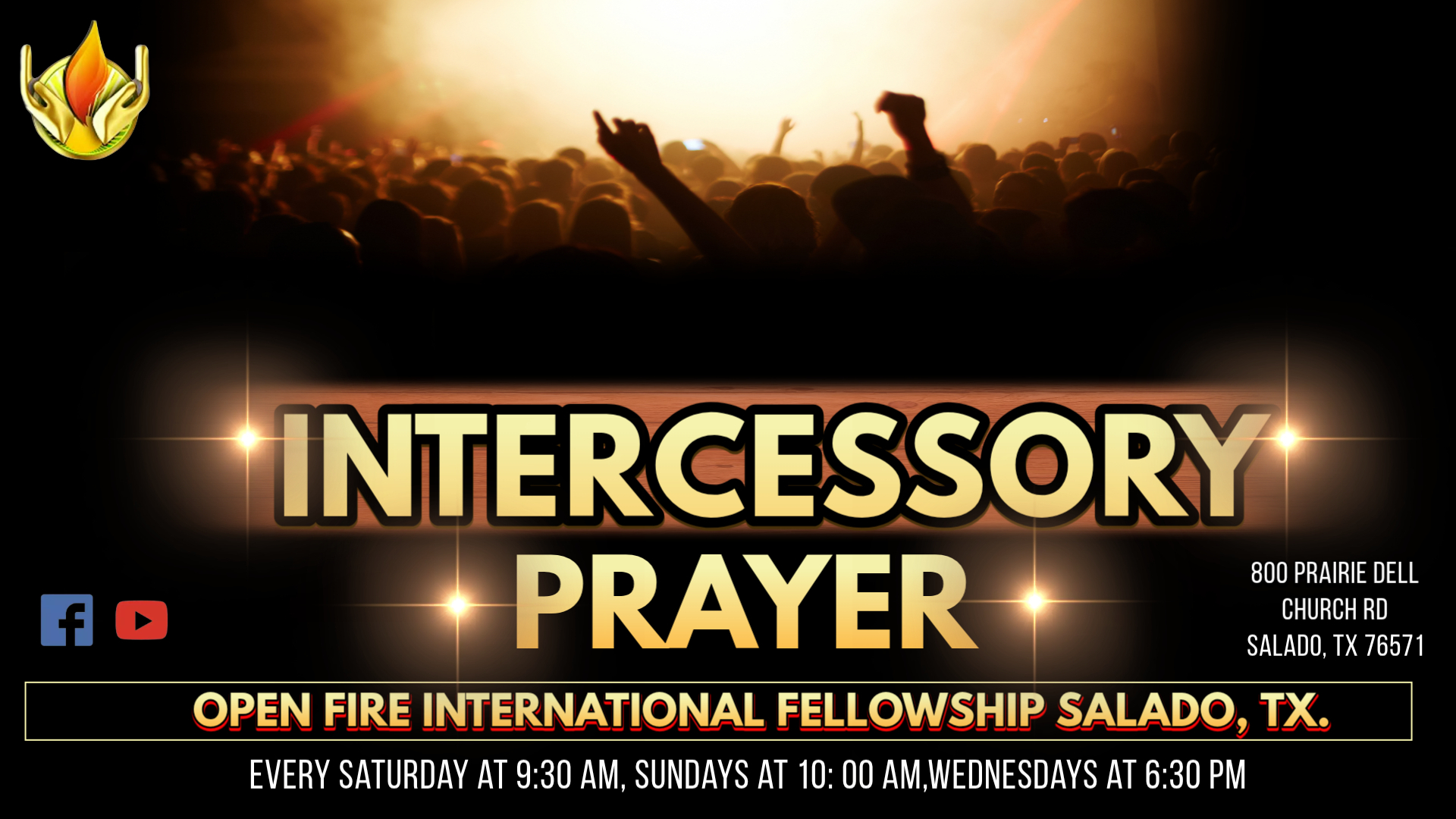 Saturday Morning Intercession